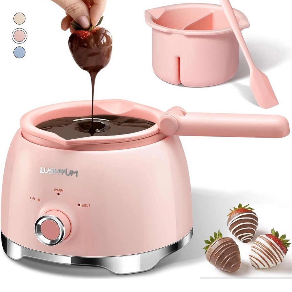 Pink Fondue Set - Electric 🌸